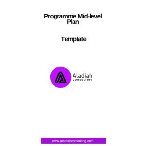 Programme Mid-level Plan Template
