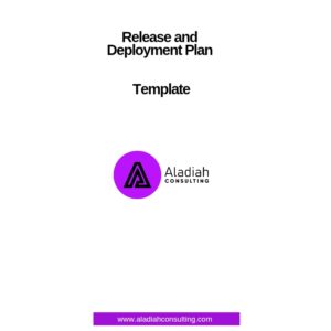 Release and Deployment Plan Template
