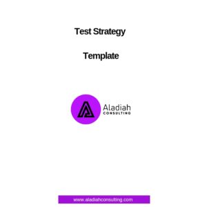 Test Strategy Template